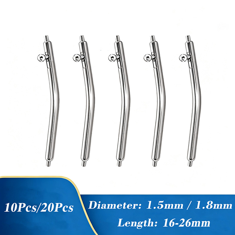 Curved Spring Bar - Pinos de ligação para bracelete de