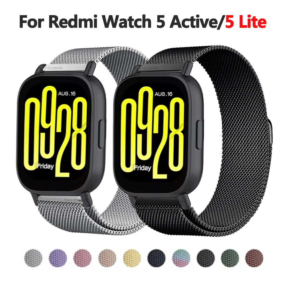 Milanese Loop Magnetic - Pulseira Magnética de 22mm para Redmi