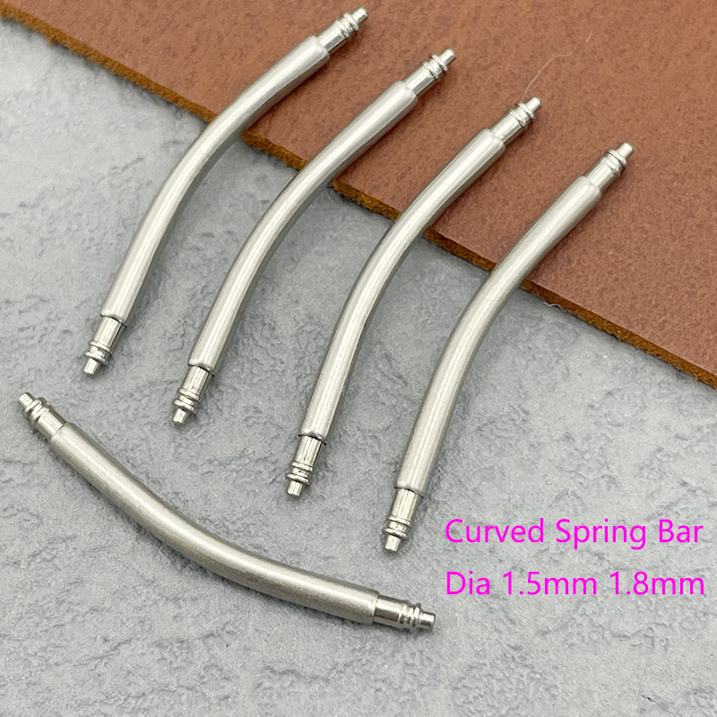 Curved Spring Bar - Pinos de Ligação Curvos para Pulseira