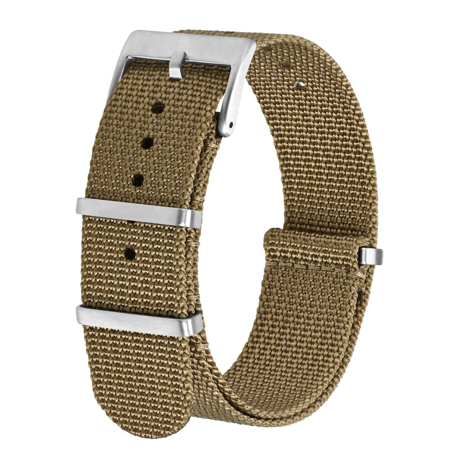 Suede Strap Watch - Pulseira de Relógio Masculina BISONSTRAP 18mm