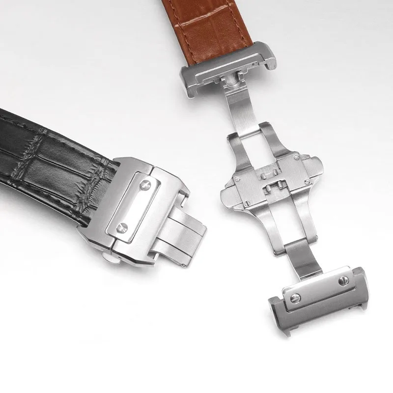 Pulseira de relógio em couro g - Cartier Watch Santos avaliação e preço