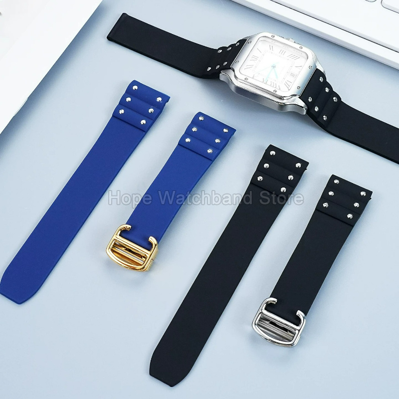 Acessórios de Relógio de Silic - Cartier Watch Santos avaliação e preço