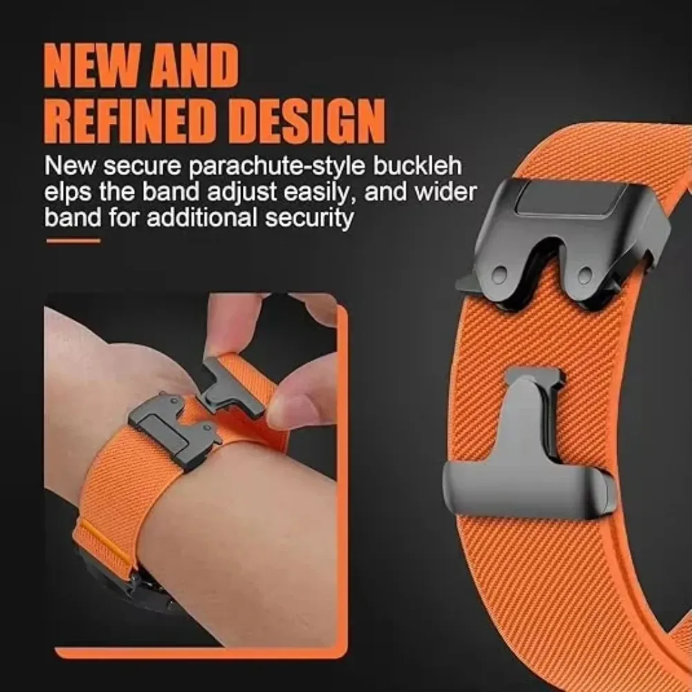 Pulseira de nylon com fecho ma - Parachute Strap Elastic avaliação e preço