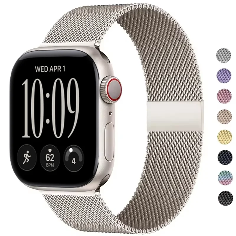 Pulseira Milanese para Apple W - Milanese Loop Magnetic avaliação e preço