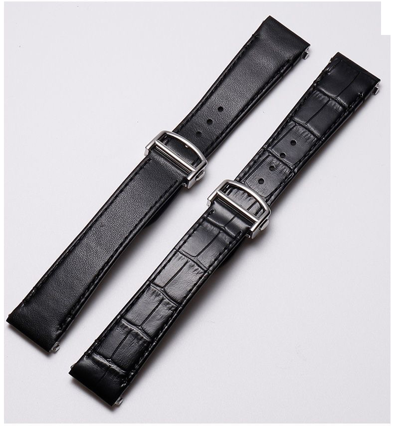 Pulseira de relógio de couro d - Cartier Watch Santos avaliação e preço