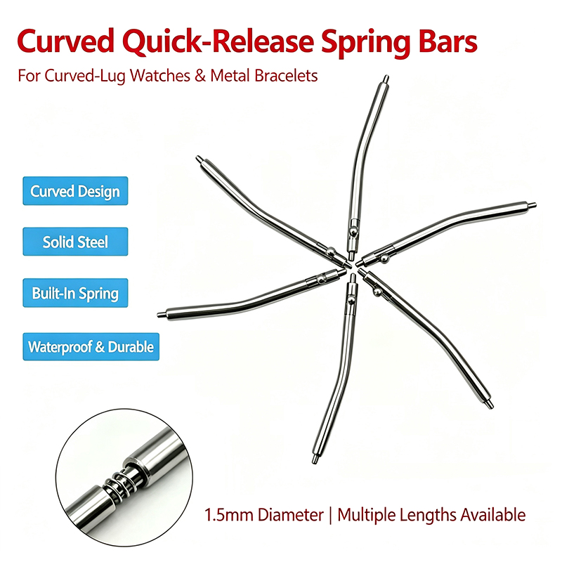 Pino de mola curvo de 1,5 mm c - Curved Spring Bar avaliação e preço