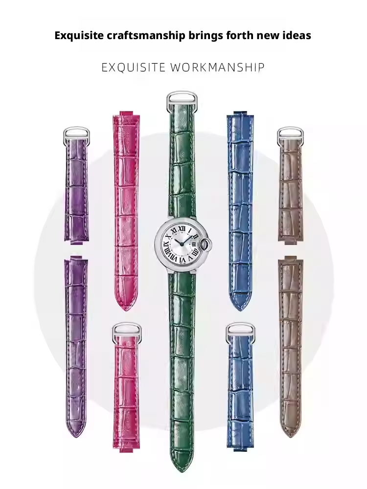 Pulseira de relógio em couro d - Cartier Watch Ballon Bleu avaliação e preço