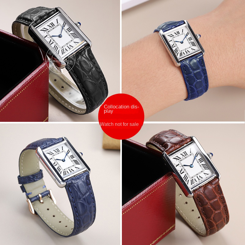 Pulseira de couro de crocodilo - Cartier Watch Tank avaliação e preço