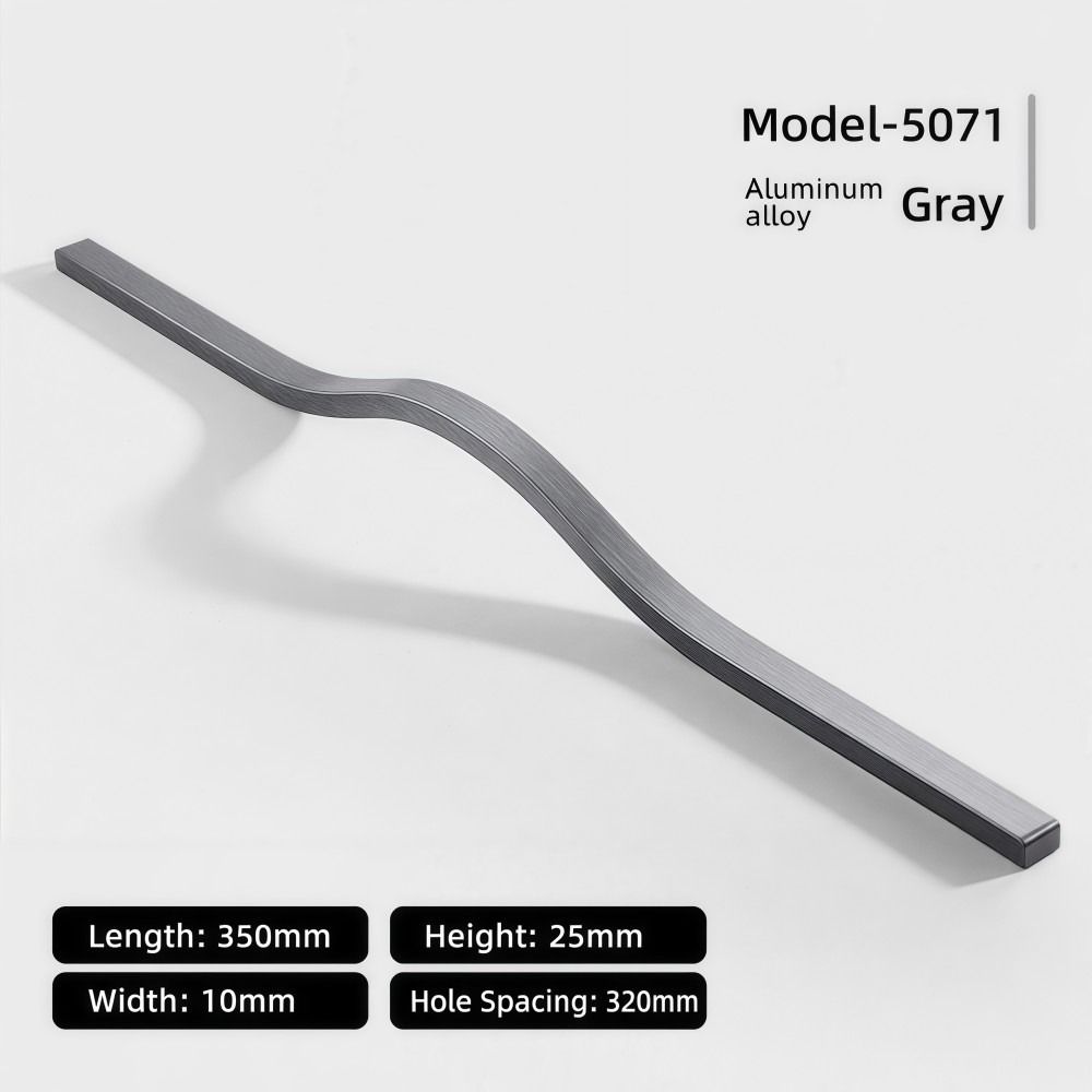 Puxador de Armário em Liga de  - Curved Spring Bar avaliação e preço