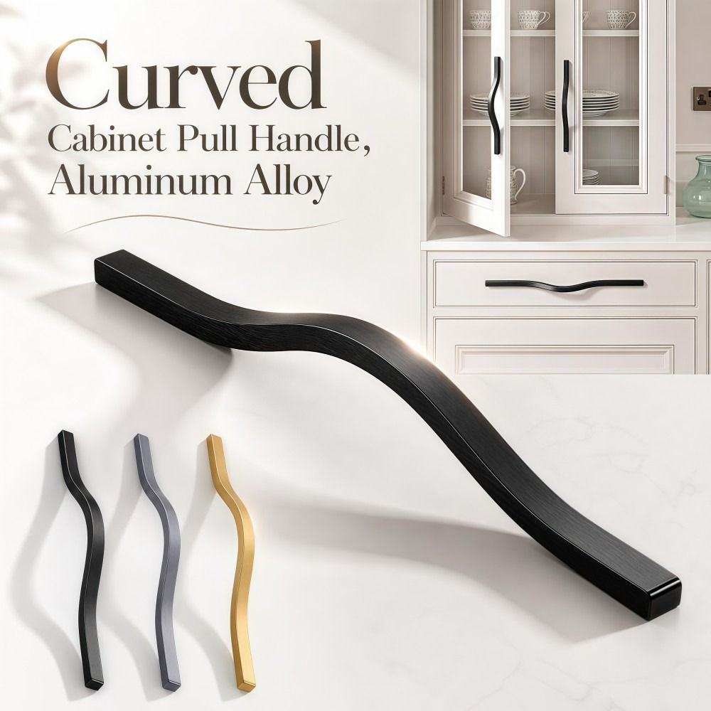 Puxador de Armário em Liga de  - Curved Spring Bar avaliação e preço
