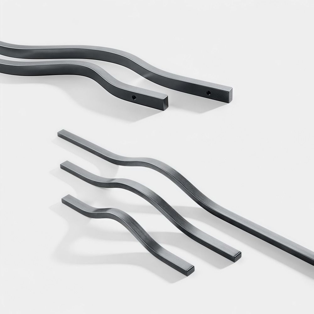 Puxador de Armário em Liga de  - Curved Spring Bar avaliação e preço